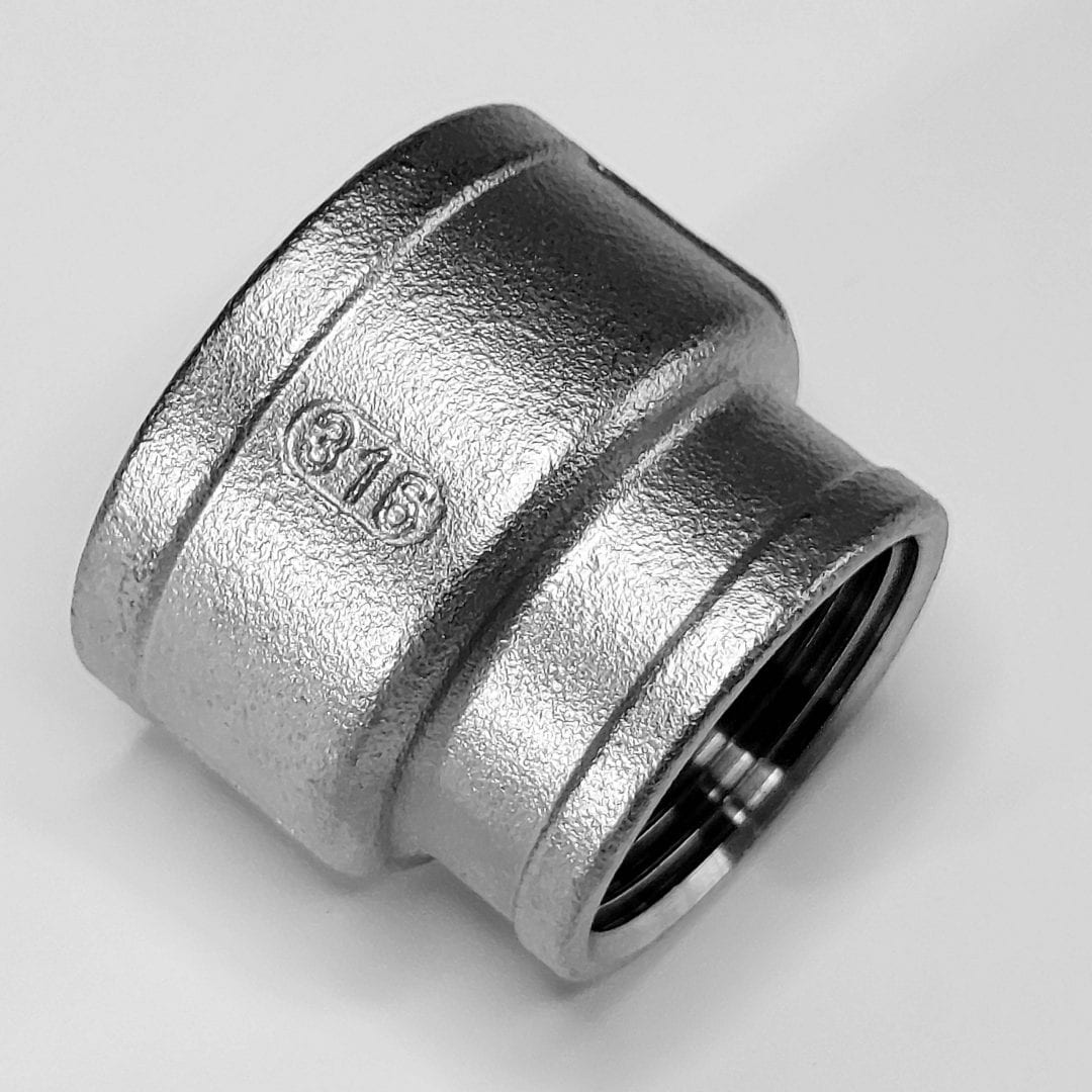 Reducing Socket Pipe Fitting, SS 316