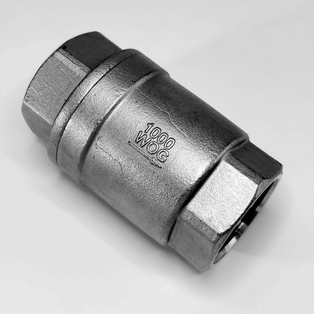 Spring Check Valve, SS 316