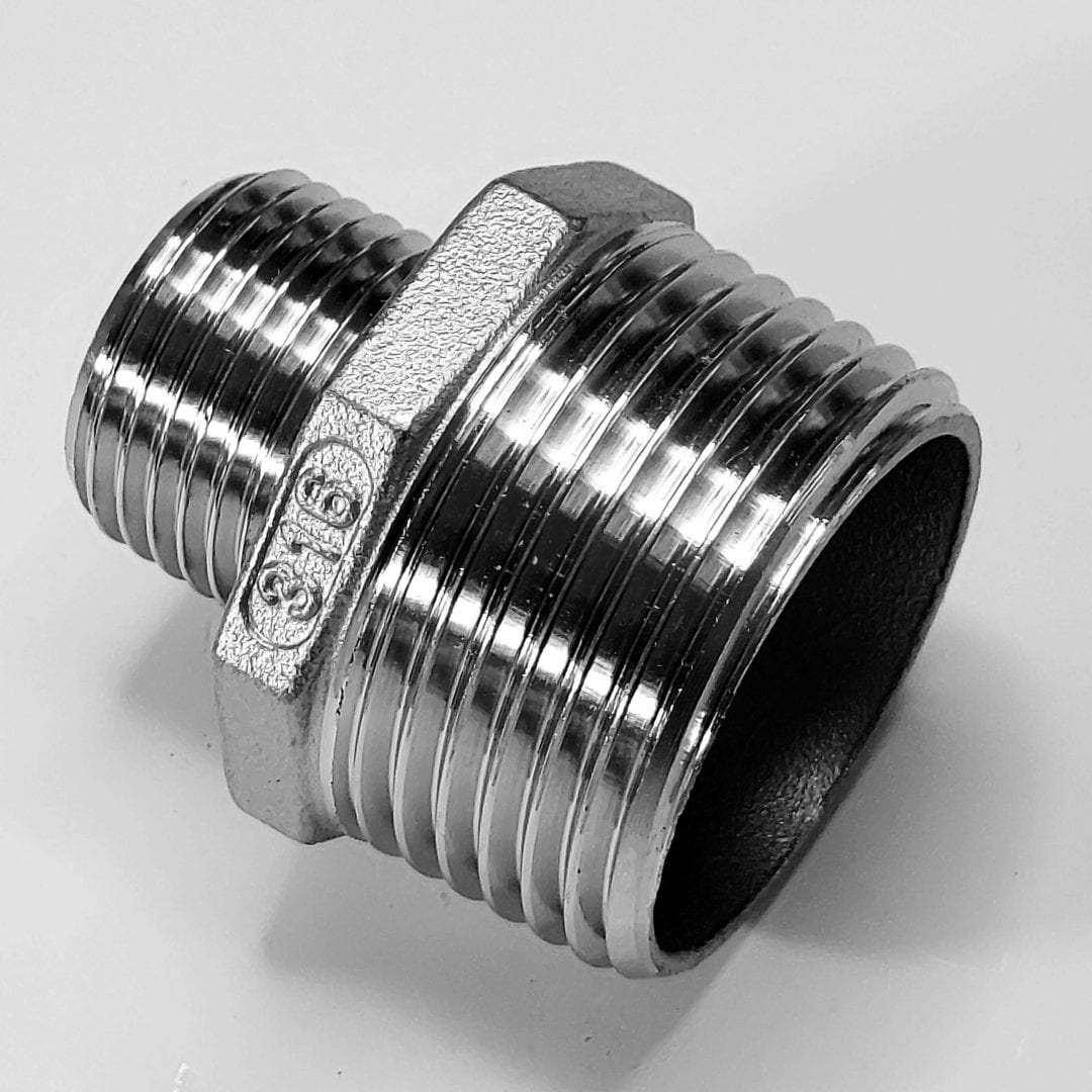 Reducing Nipple, Nipples, SS 316