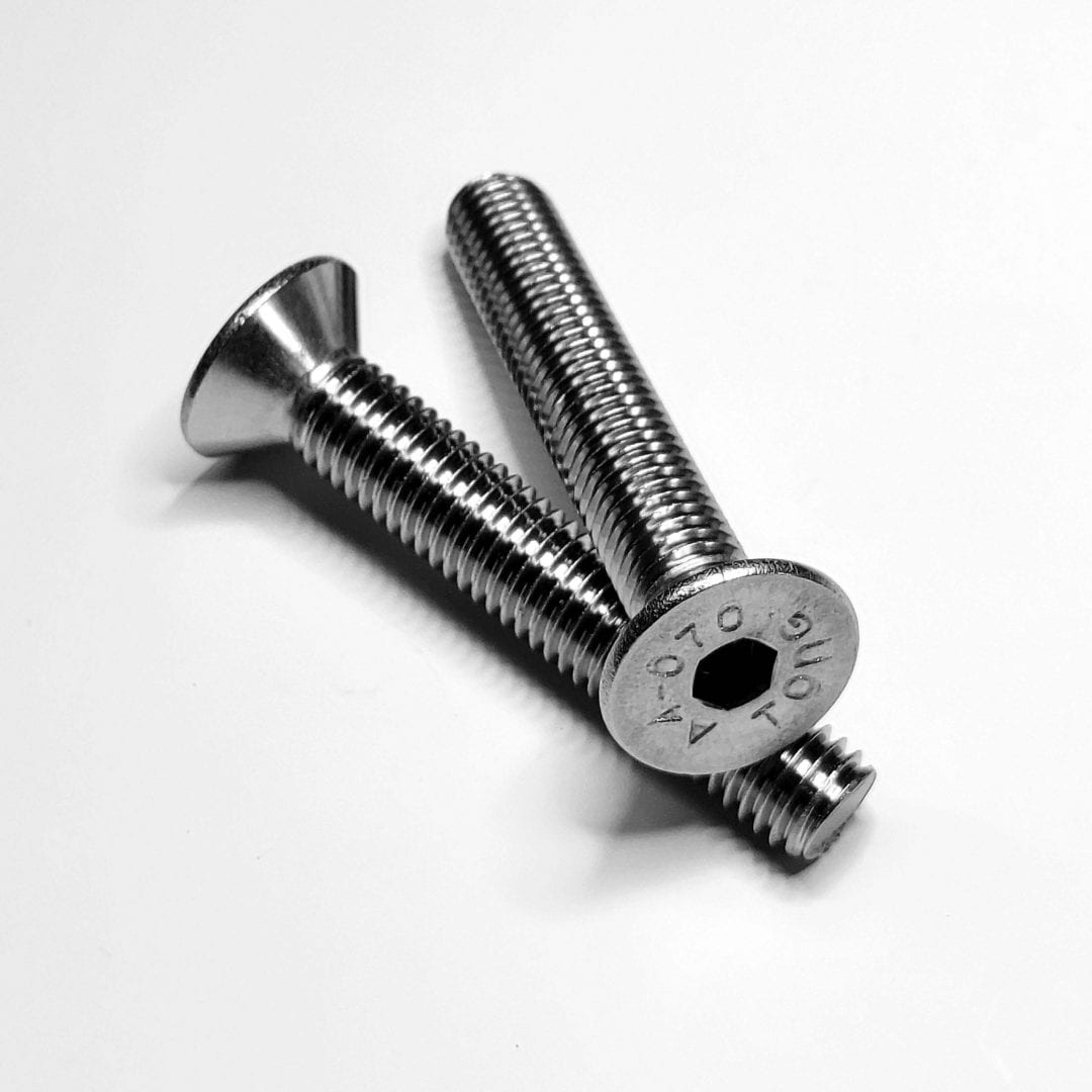 A4 Countersunk Socket Machine Screw, CSK, (DIN7991)