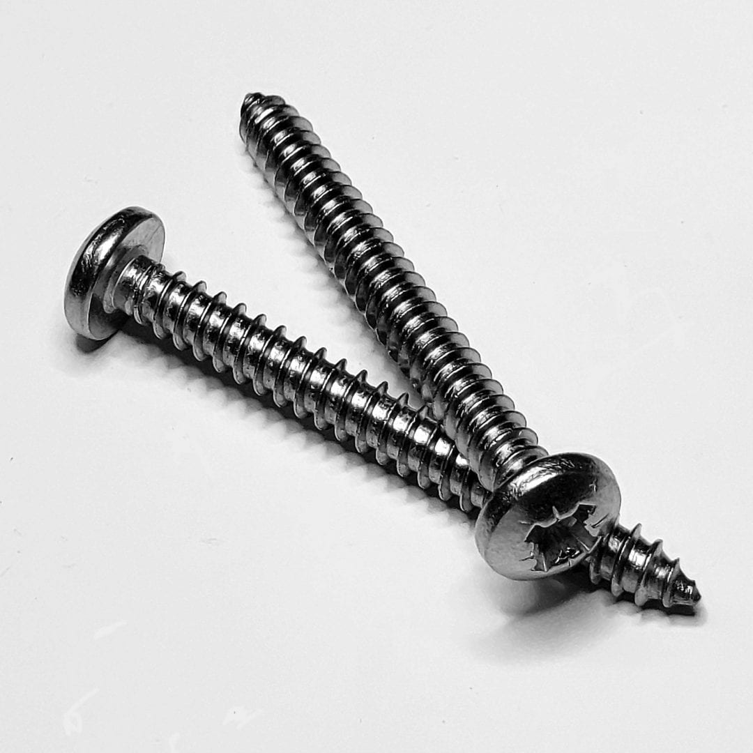 A4 Pan Head Self Tapping Screw, REC, POZI, (DIN7981)