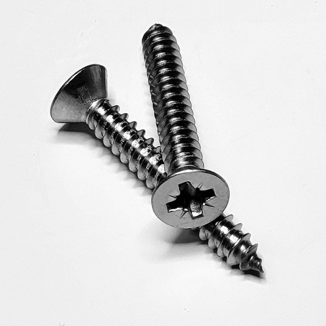 A4 Countersunk Self Tapper, CSK, REC, POZI (DIN7982)