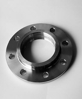Stainless Steel Threaded Pipe Flange, 316 SS, Sizes PN16, 1/2" to 6" (DN15 to DN150)
