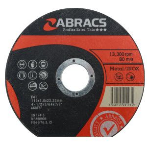 ABRACS PROFLEX EXTRA THIN CUTTING DISCS