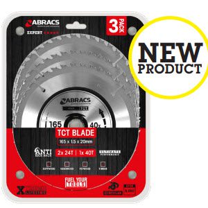 ABRACS 3PC TCT BLADE PACK